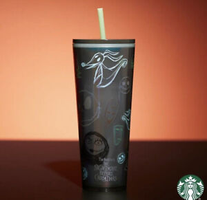 Disney Starbucks The Nightmare Before Christmas Tumbler with Straw - Sold on eBay October 13th, 2023 for $225.00