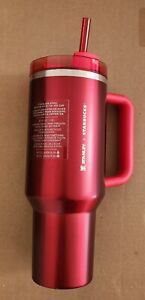 NEW LIMITED Starbucks x Stanley Cup Holiday 2023 Collab (40 oz) Red Tumbler - Sold on eBay November 17th, 2023 for $155.00