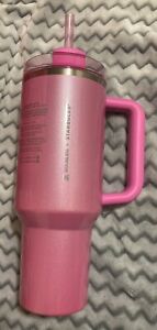 Stanley x Starbucks Exclusive 2024 Pink 40oz Tumbler NEW Early Release!!! - Sold on eBay January 4th, 2024 for $225.00