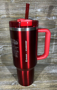 Starbucks x Stanley Holiday 2023 40 oz Red Tumbler Cup Mug Limited Christmas - Sold on eBay November 24th, 2023 for $230.00