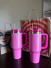 2 Stanley x Starbucks Winter Pink 40oz Tumbler Target Exclusive SAMEDAYSHIPPING - Sold on eBay June 5th, 2024 for $120.00