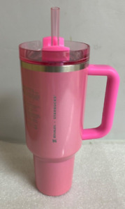 Stanley x Starbucks Exclusive 2024 Pink 40oz Tumbler Early Release Ships ASAP! - Sold on eBay December 24th, 2023 for $199.00