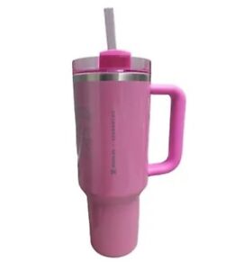 Stanley x Starbucks Exclusive 2024 Winter Pink 40oz Quencher Tumbler (PREORDER) - Sold on eBay January 2nd, 2024 for $180.00