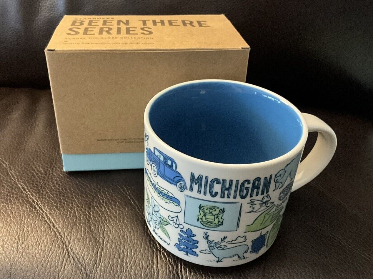 Starbucks Michigan Collector Mug Been there Series 14oz - Sold on eBay February 3rd, 2025 for $65.00