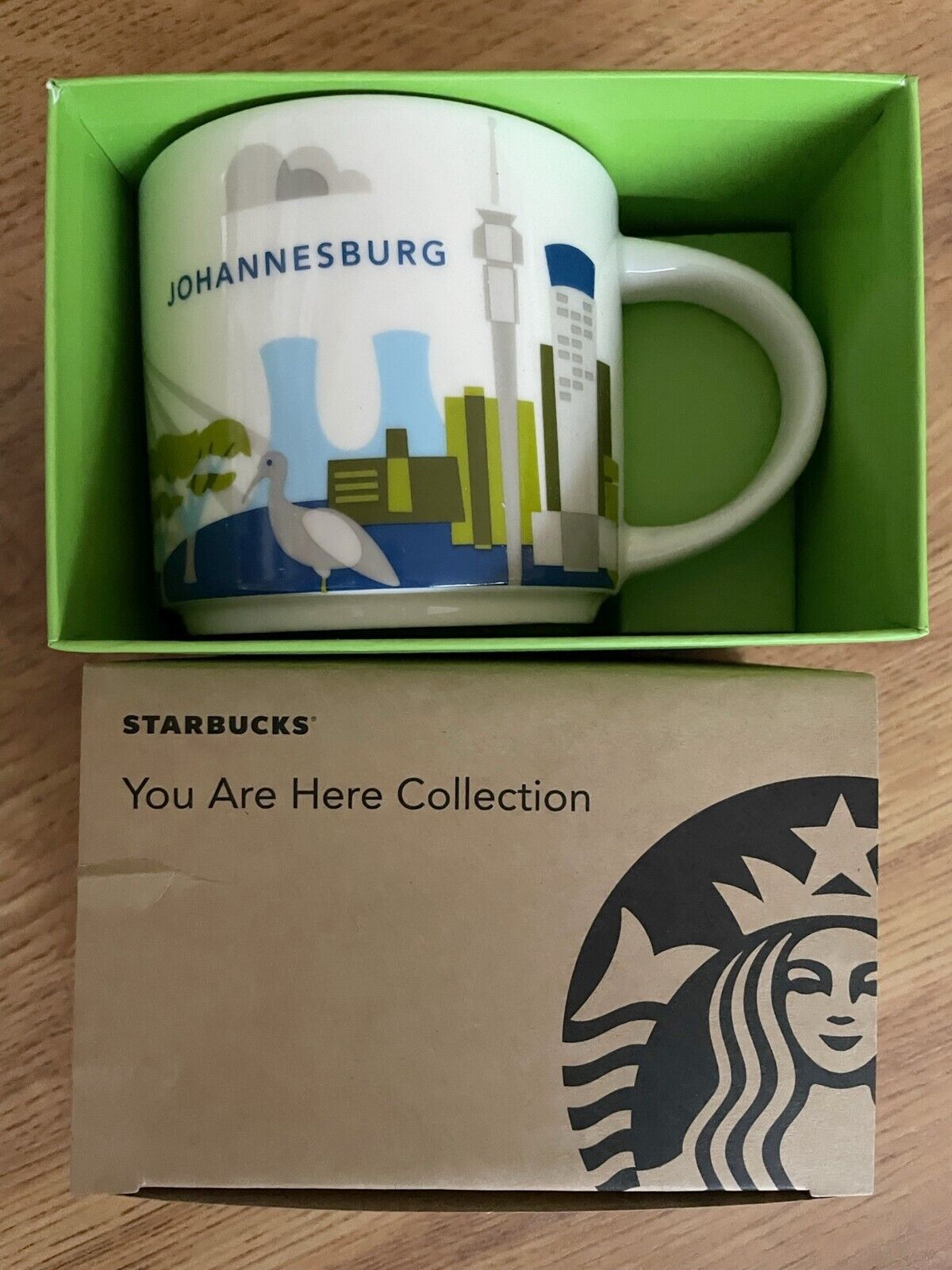 Starbucks 2013 You Are Here YAH coffee mugs Johannesburg Pretoria (South Africa) - Sold on eBay January 6th, 2025 for $88.88