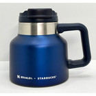 Stanley + Starbucks Stainless Steel Vacuum Blue Desktop Tools Mug Cup 20 oz - Sold on eBay March 19th, 2025 for $75.00