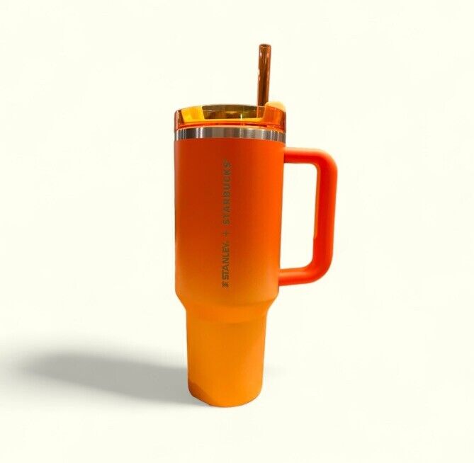 Stanley x Starbucks Philippines Tangerine Orange Ombré 40oz Tumbler - Sold on eBay November 23rd, 2024 for $117.95