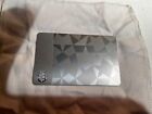Starbucks Steel Card! Limited Collectible 2012 Gilt Exclusive!! $0 balance - Sold on eBay August 10th, 2024 for $550.00