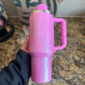 Stanley x Starbucks Winter Pink 40oz Tumbler (2024 Target Exclusive) New In Hand - Sold on eBay January 6th, 2024 for $230.00