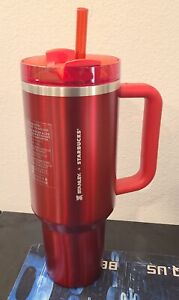 Starbucks Stanley Tumbler - 2023 Holiday Collab (40 oz) - Red - Sold on eBay December 5th, 2023 for $200.00