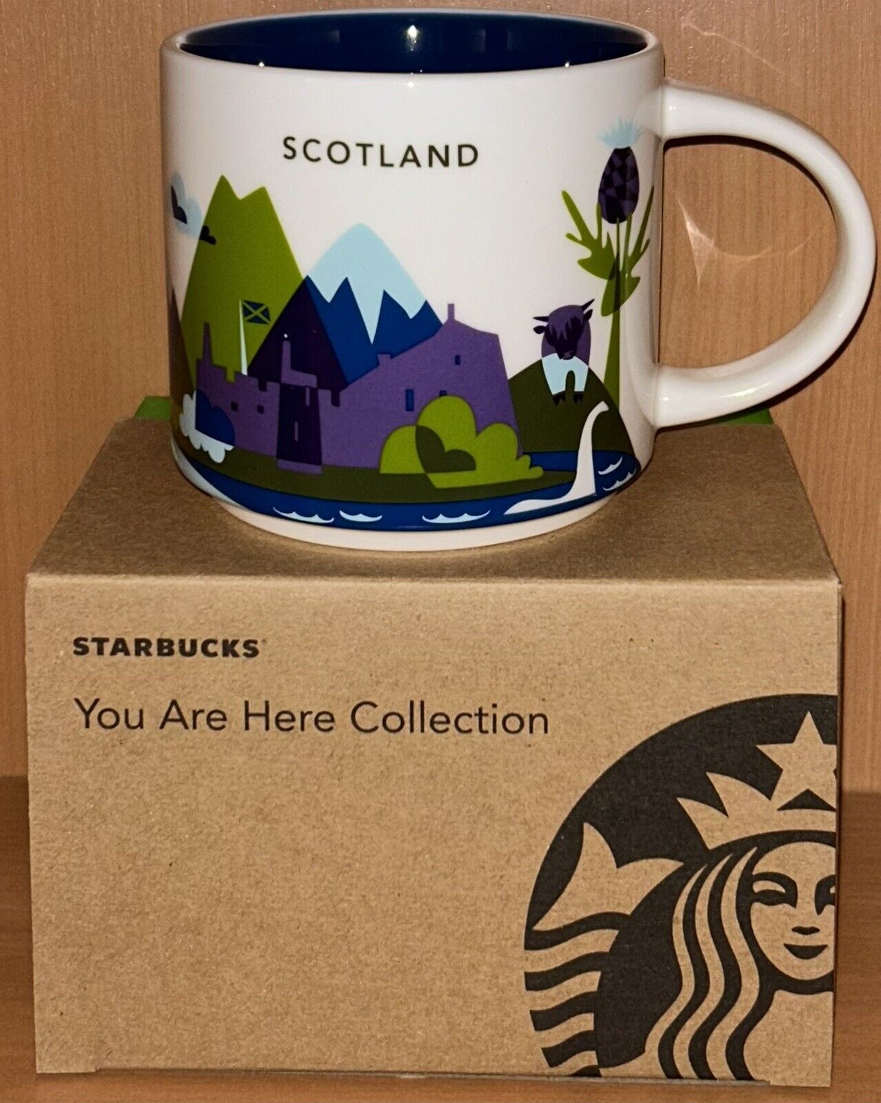 Starbucks Scotland Mug YAH UK Loch Ness Coffee Cup Mug 14oz You Are Here NEW - Sold on eBay February 25th, 2025 for $79.95