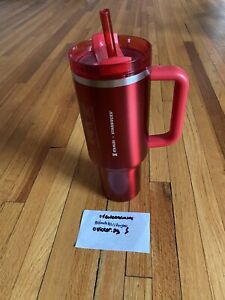 Starbucks X Stanley Cup Holiday 2023 (40oz) Red Tumbler NEW - Sold on eBay December 19th, 2023 for $209.99