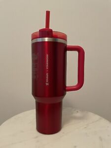 Starbucks + Stanley Holiday 2023 Collab (40 oz) Red Tumbler Mug SHIPS TODAY NEW - Sold on eBay November 20th, 2023 for $179.99