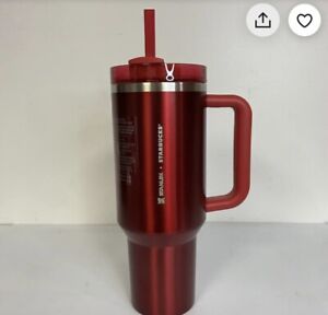 Very Limited 2023 Starbucks X Stanley 40oz Holiday Tumbler Cup New Unused RED - Sold on eBay December 11th, 2023 for $185.00