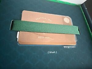 New Starbucks 2013 Limited Edition Rose Gold Steel/Metal Gift Card $0 bal - Sold on eBay March 29th, 2024 for $1,000.00