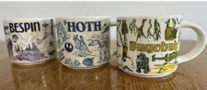 2020 Starbucks Been There Star Wars Coffee Mugs~Hoth Bespin Dagobah Set Of 3 MNB - Sold on eBay February 27th, 2024 for $449.99