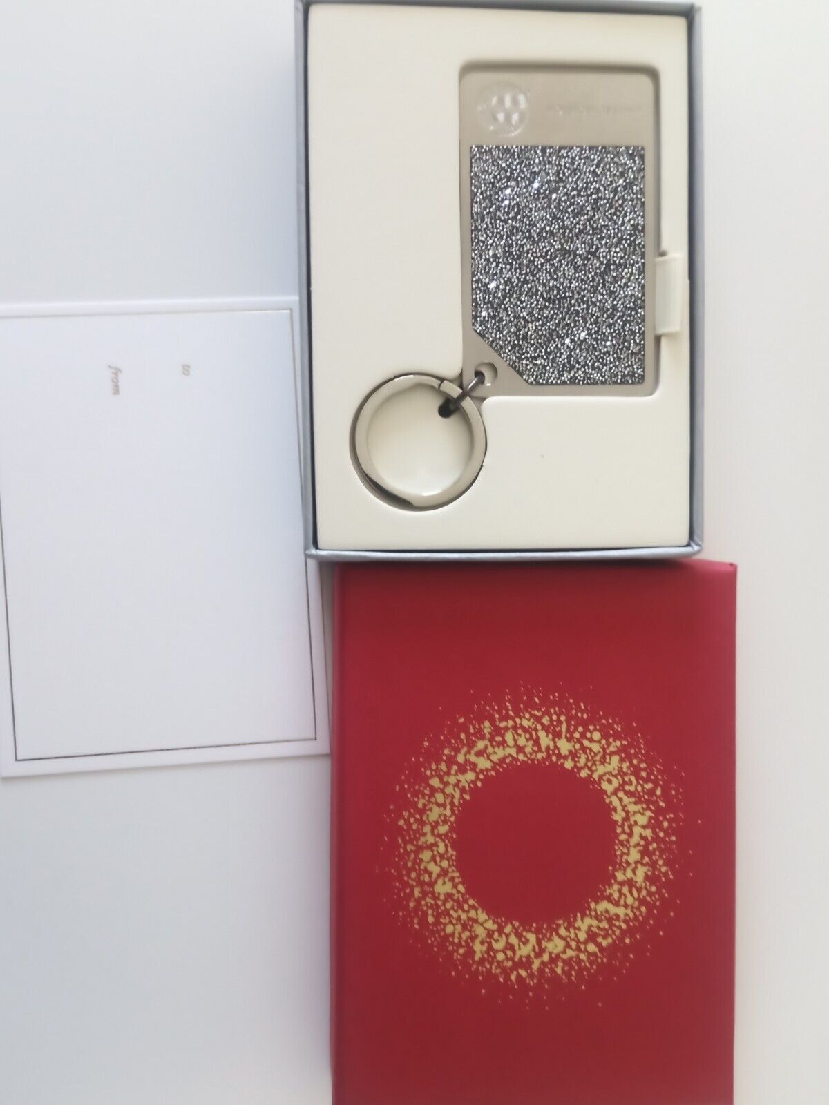 2015 Starbucks Swarovski Crystal Limited Edition Silver Metal Gift Card Keychain - Sold on eBay February 25th, 2025 for $100.00 (1 bids) 