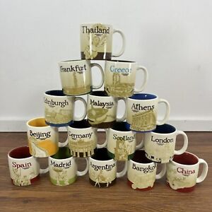17 X Starbucks Coffee Global Icon Collectible Series Mini Espresso 3oz  Mug Cup - Sold on eBay September 28th, 2023 for $149.00