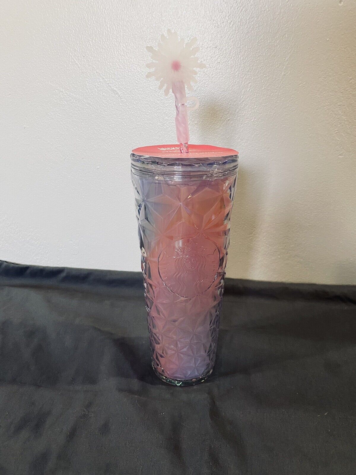Starbucks Wicked Pink Prism 24oz Glinda Cold Cup Tumbler with Straw Wand *New* - Sold on eBay January 28th, 2025 for $100.00 (1 bids) 