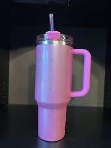 Stanley x Starbucks Exclusive 2024 Pink 40oz Tumbler NEW Early Release!!! - Sold on eBay January 8th, 2024 for $296.00 (37 bids) 
