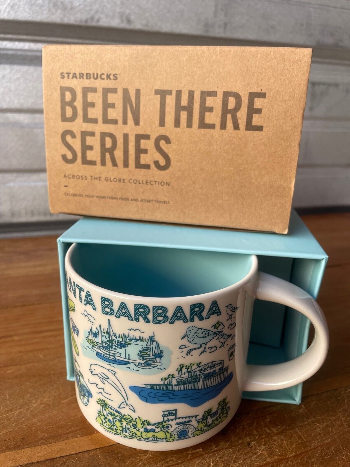 NEW Starbucks Santa Barbara CA Been There Series Ceramic Coffee Tea Mug 14oz - Sold on eBay November 20th, 2024 for $179.95