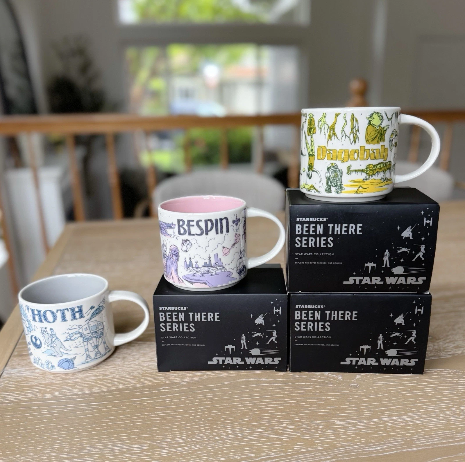 Star Wars Starbucks Been There Series Mugs 2020 Release Bespin Hoth Dagobah NIB - Sold on eBay May 5th, 2025 for $325.00