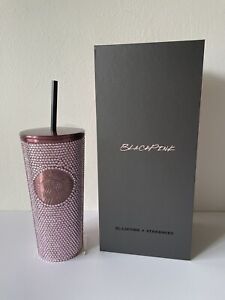 Starbucks Korea 2023 SS Blackpink Rhinestone Cold Cup 473ml Limited Edition - Sold on eBay August 12th, 2023 for $315.00