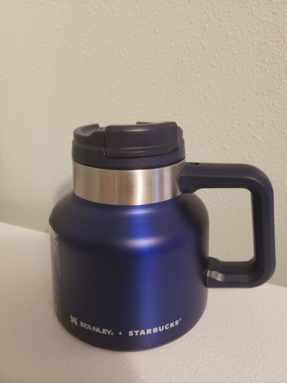 Stanley Starbucks Stainless Steel Vacuum Desktop Mug - Blue Color 20 Ounce - Sold on eBay December 2nd, 2024 for $125.00