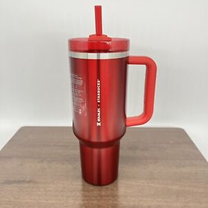 Stanley x Starbucks Holiday Red  40oz Tumbler Cup - 2023 Limited Edition - Sold on eBay November 26th, 2023 for $199.99