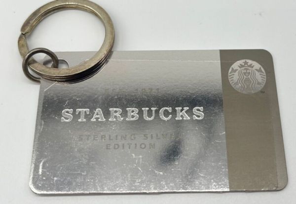 925 Starbucks Limited Edition Keychain Gift Card 27 9g 2 5”in Long (k) #1 - Sold on eBay October 22nd, 2024 for $120.00