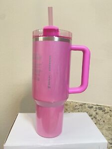 Stanley x Starbucks Exclusive 2024 Winter Pink 40oz Tumbler NEW RARE - Sold on eBay February 11th, 2024 for $280.00