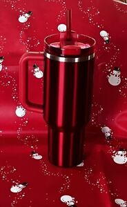 Starbucks X Stanley Holiday 2023 Collab (40 oz) Red Tumbler - Sold on eBay December 18th, 2023 for $162.50 (20 bids) 