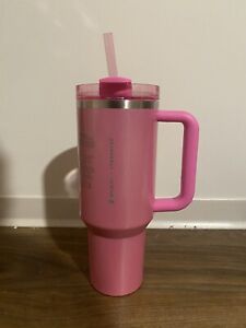 Stanley x Starbucks Winter Pink 40oz Tumbler (2024 Target Exclusive) New In Hand - Sold on eBay January 23rd, 2024 for $286.00