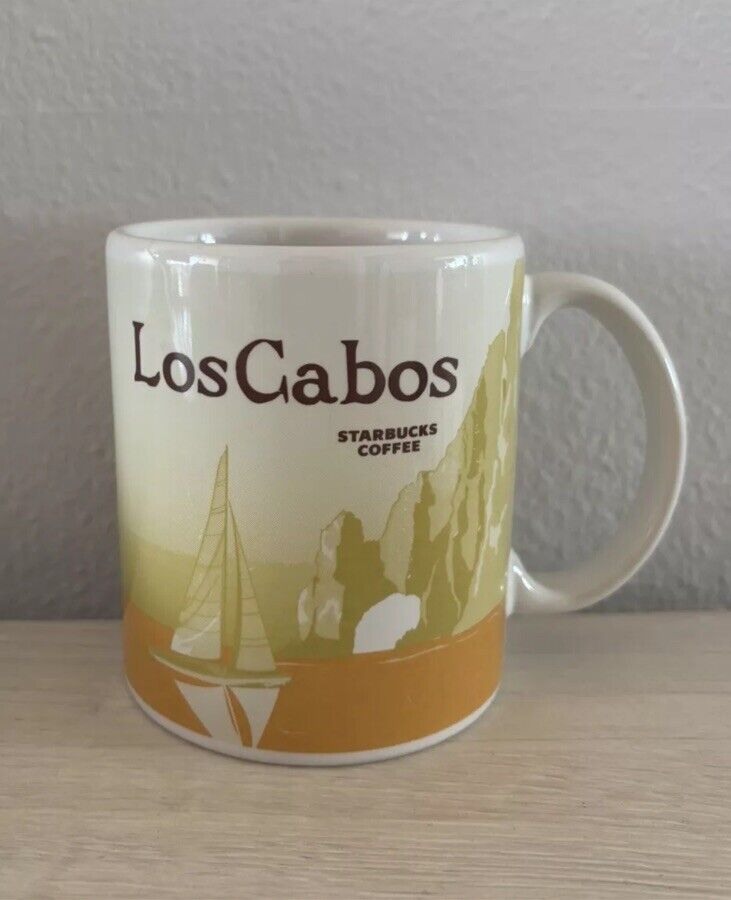 Starbucks Global Icon Los Cabos Mexico Coffee Mug Sailboat Whale 16oz - Sold on eBay January 18th, 2025 for $175.00