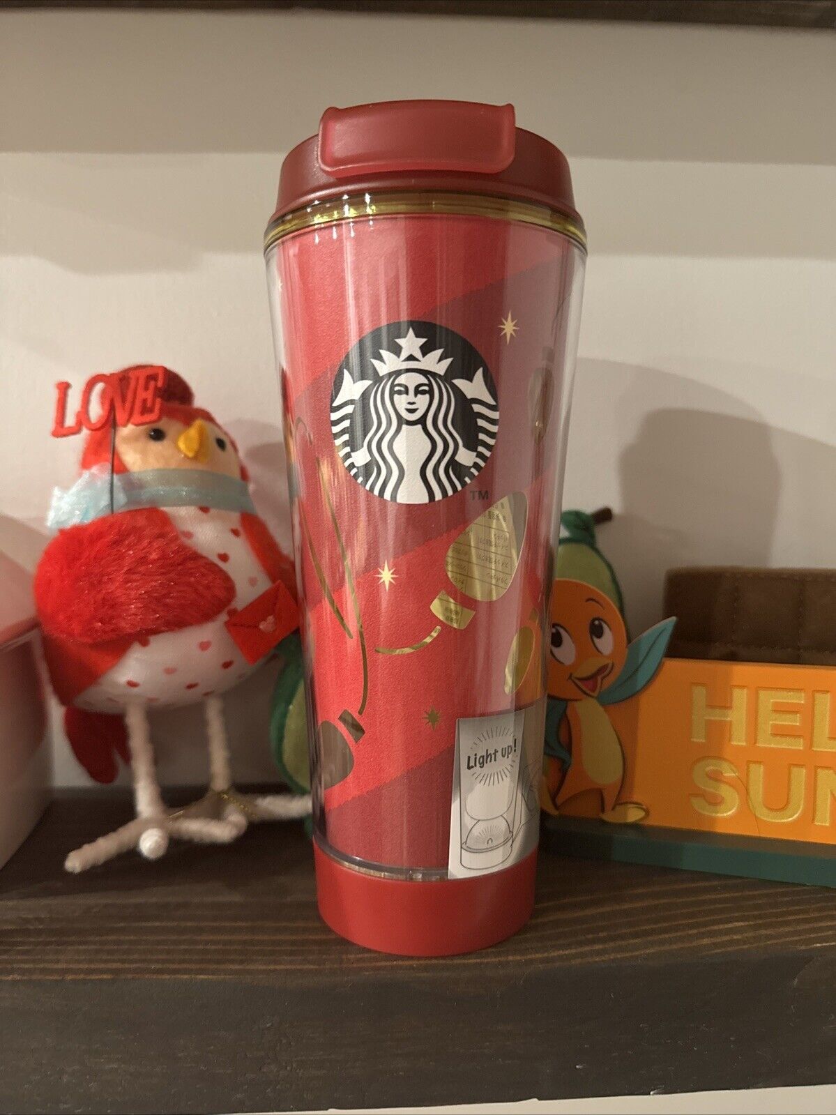 Starbucks Holiday Red Lamp Tumbler - Sold on eBay December 31st, 2024 for $100.00