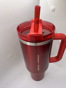 Starbucks X Stanley 2023 Holiday Red 40oz Tumbler Limited Edition - Sold on eBay January 11th, 2024 for $220.00
