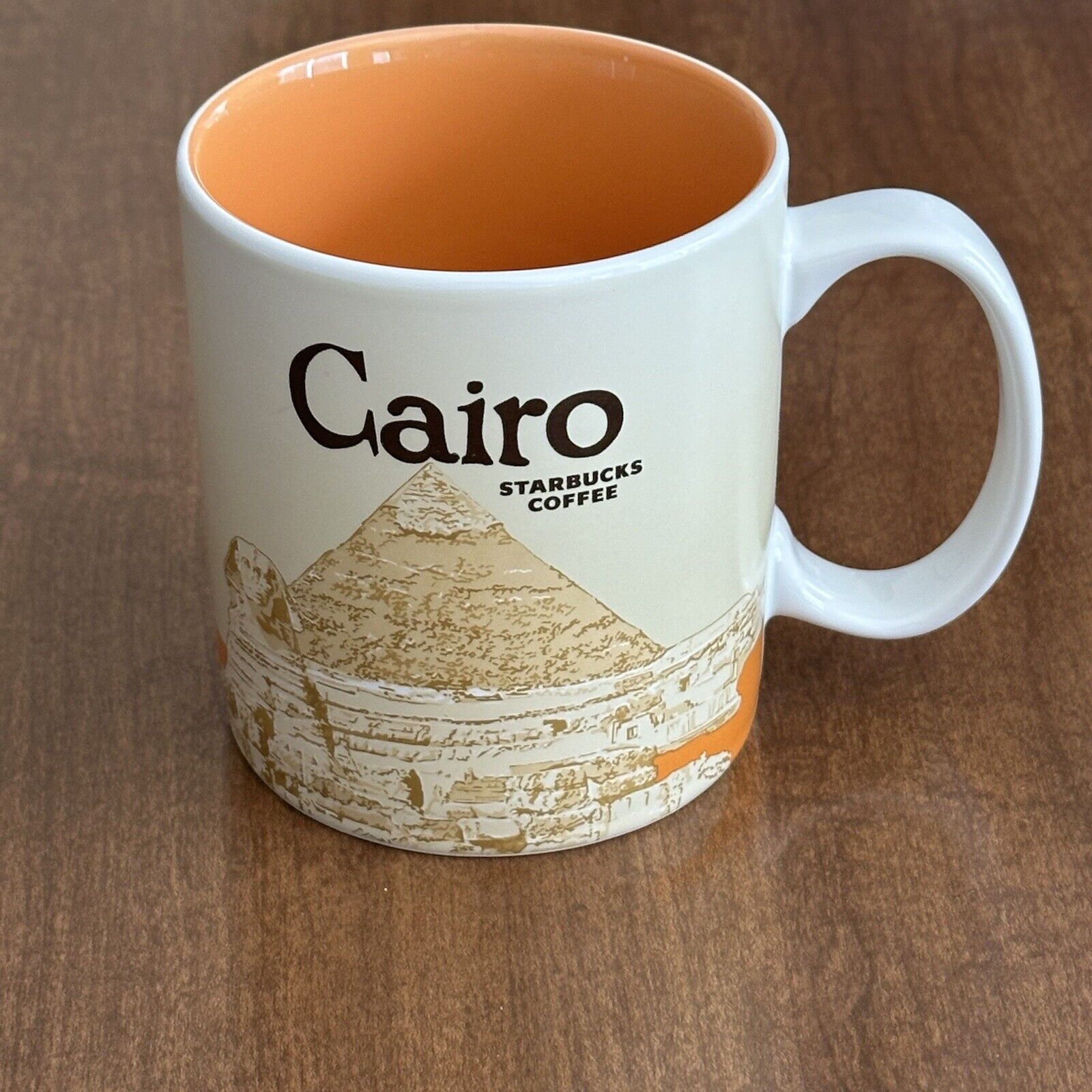 2014 Starbucks Cairo Mug Collector Series Egypt 16 oz Very Rare Pyramids - Sold on eBay March 31st, 2025 for $149.99