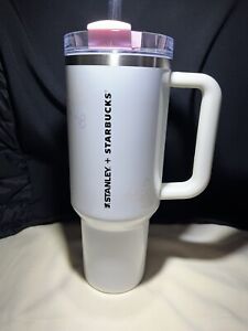 Stanley + Starbucks Cream 40 Oz Tumbler, Philippines Exclusive, Very Rare, - Sold on eBay March 27th, 2024 for $200.00