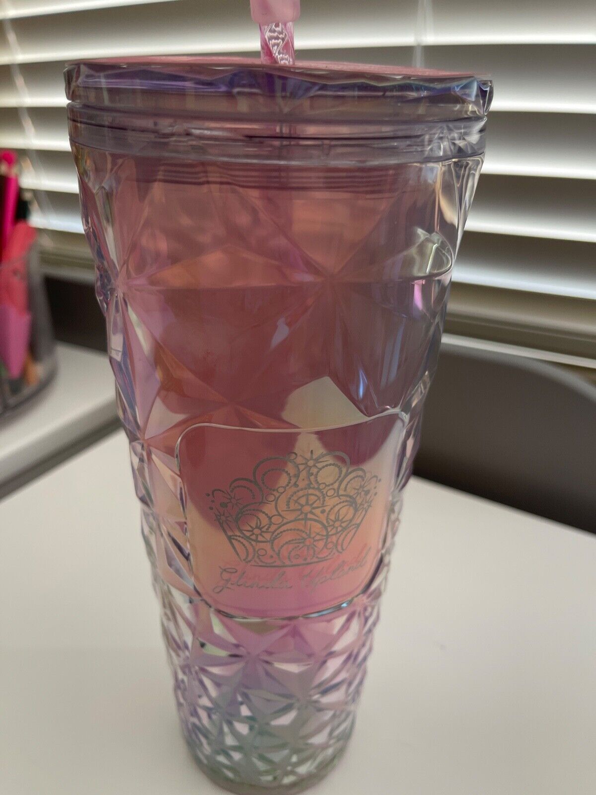 Starbucks Wicked Collection Glinda Upland Cold Cup With Straw & Wand Topper NEW - Sold on eBay December 11th, 2024 for $80.00
