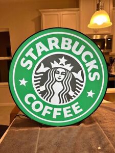 Starbucks Store Commercial Lighted Sign GREAT CONDITION