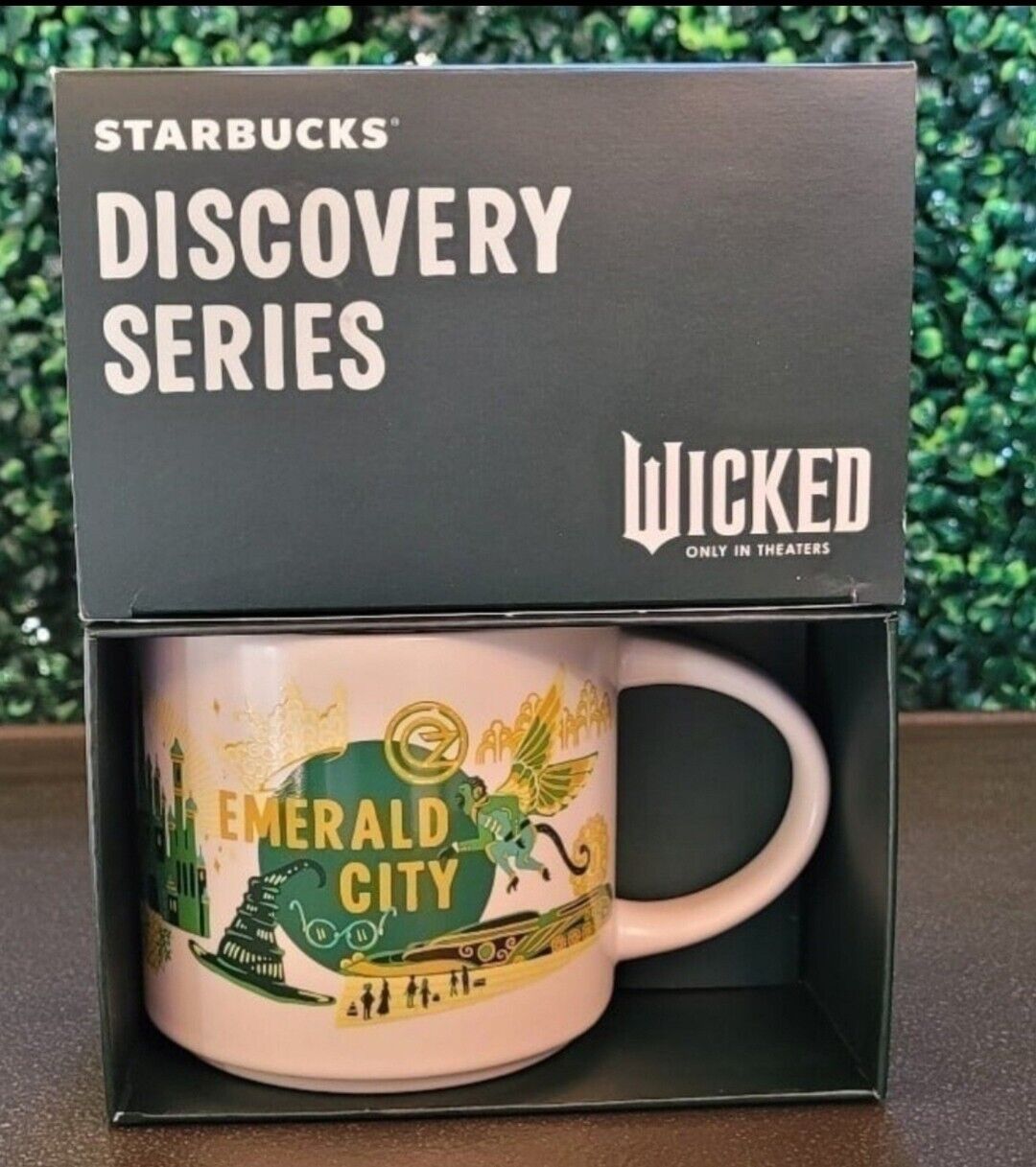 Universal Studios Hollywood WICKED themed Emerald City Mug 2024 *BRAND NEW* - Sold on eBay December 24th, 2024 for $275.00