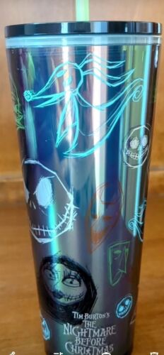 Disney Nightmare Before Christmas X Starbucks Tumbler IN HAND FREE SHIPPING - Sold on eBay March 21st, 2024 for $174.99