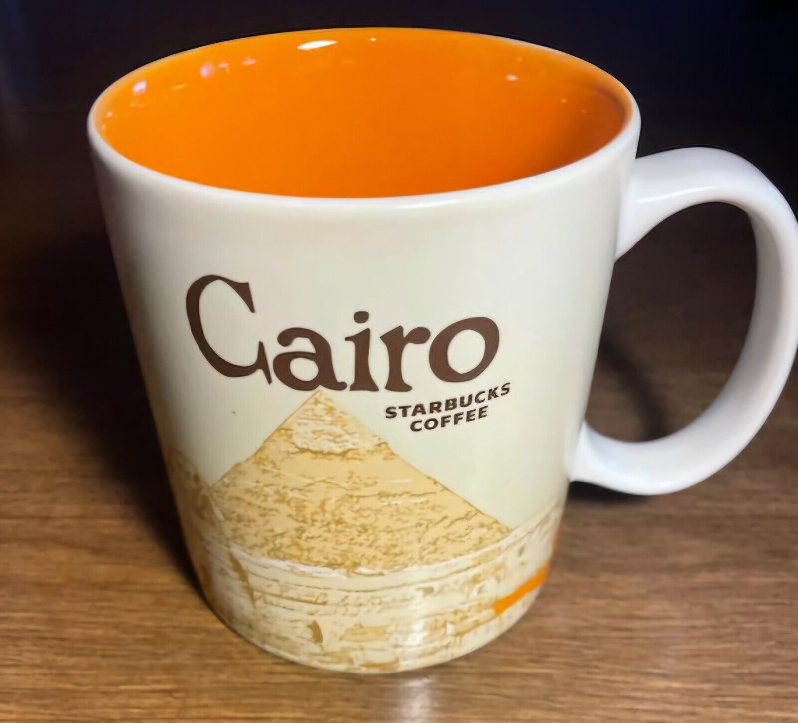 2009 Starbucks CAIRO Mug Collector Series Egypt 16 oz  VERY RARE Pyramids - Sold on eBay March 2nd, 2025 for $100.00