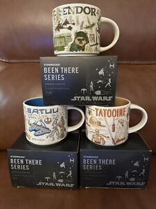 2021 Starbucks Disney Star Wars 14oz Coffee Mug Been There Batuu Endor Tatooine - Sold on eBay November 25th, 2023 for $185.00