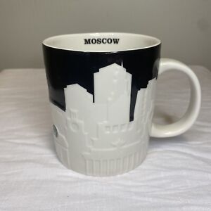 Starbucks Moscow City Relief Mug 2013 Rare NWOT B/W Collector Russia Mug - Sold on eBay July 18th, 2023 for $239.00
