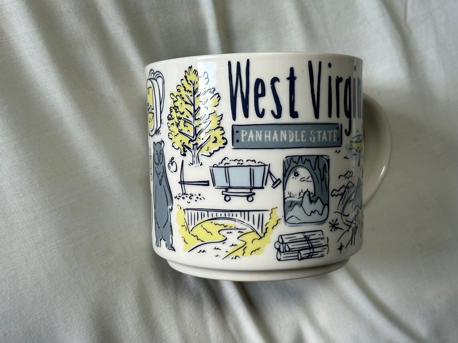Starbucks Been There Series Across The Globe West Virginia 14oz.Coffee Mug Only - Sold on eBay December 28th, 2024 for $112.50 (37 bids) 
