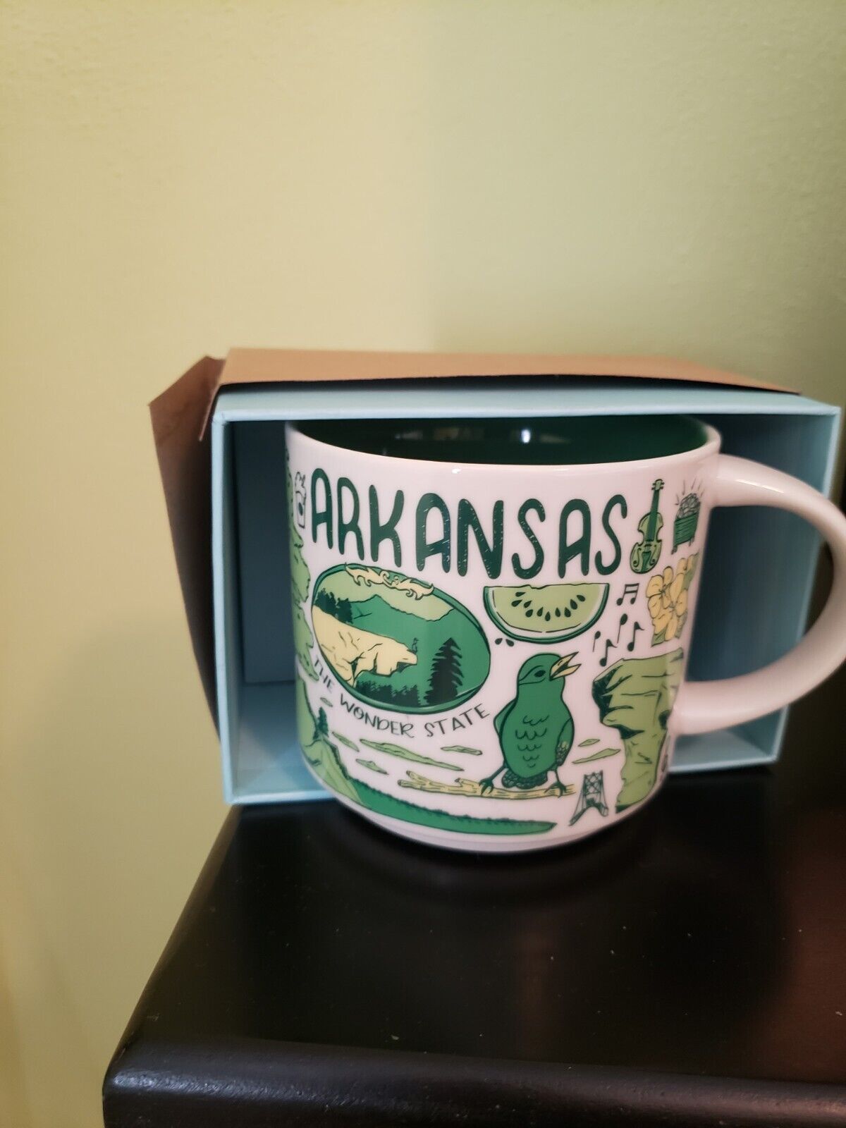 STARBUCKS COFFEE MUG -BEEN THERE ARKANSAS - Sold on eBay December 26th, 2024 for $90.00 (7 bids) 