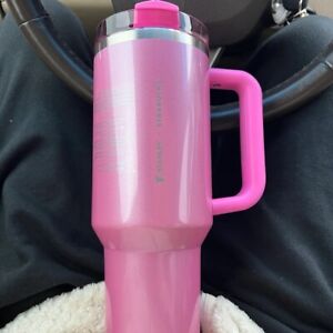 Stanley x Starbucks Exclusive 2024 Pink 40oz Tumbler NEW  Release IN HAND - Sold on eBay January 5th, 2024 for $259.00
