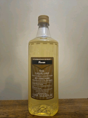 New Listing5 Starbucks Pecan Syrup Fall Flavor BB April 2025 - Sold on eBay March 11th, 2025 for $100.00