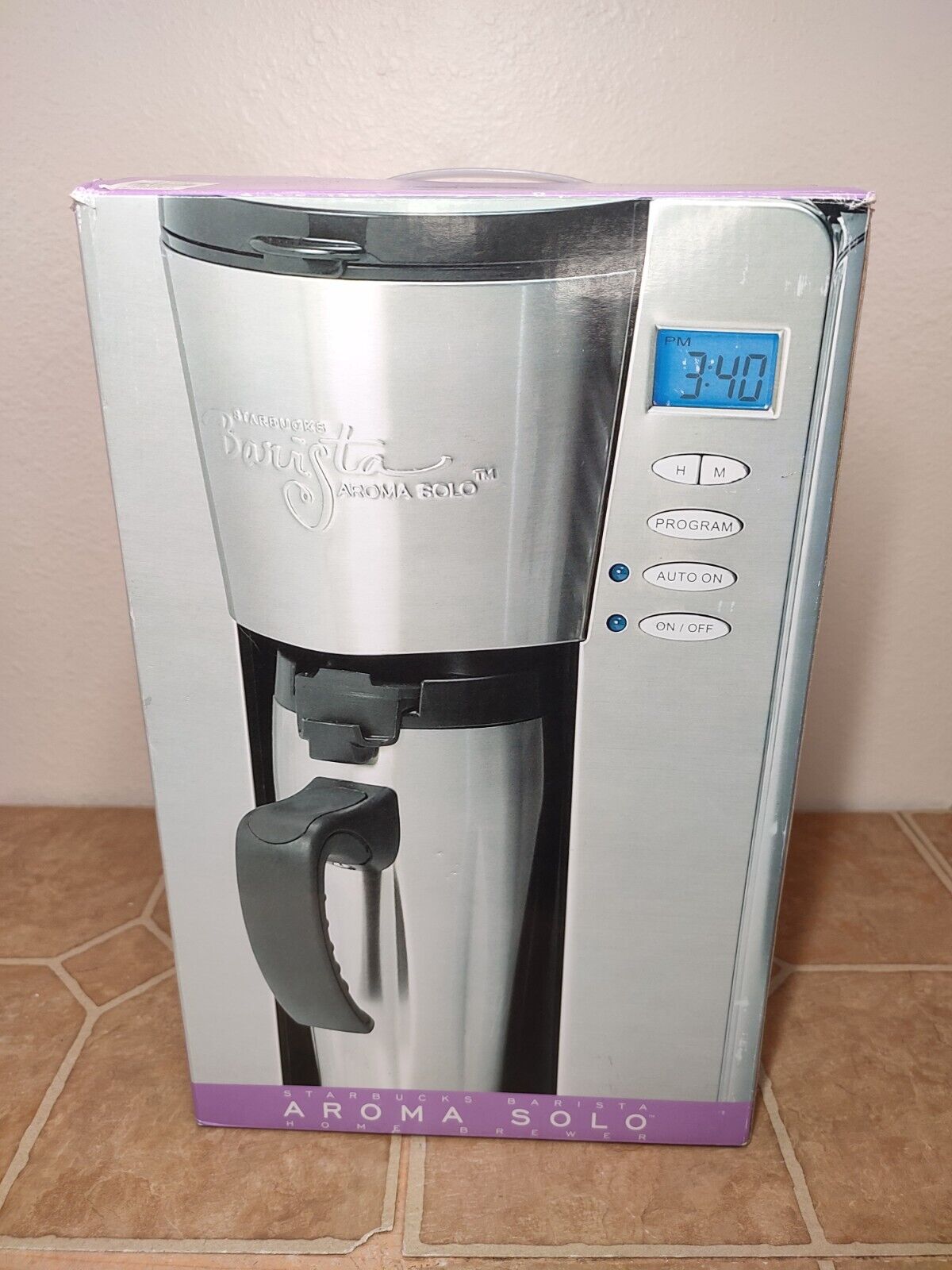 Starbucks Barista Aroma Solo Thermal Coffee Maker Unused Open Box *READ* NOS - Sold on eBay March 5th, 2025 for $79.79